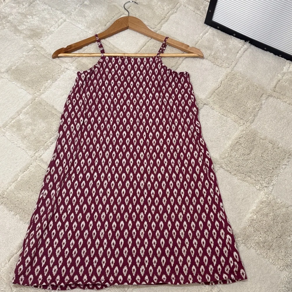 Old Navy doe girls Printed Sleeveless Square-Neck Dress
